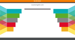 Desktop Screenshot of examennglish.com