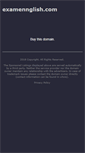 Mobile Screenshot of examennglish.com